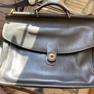 Vintage Leather Briefcase
